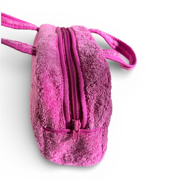 SKIMS Terry Cover Ups Mini Duffle Bag - Neon Orchid - OS at Skims - Picture 5 of 9